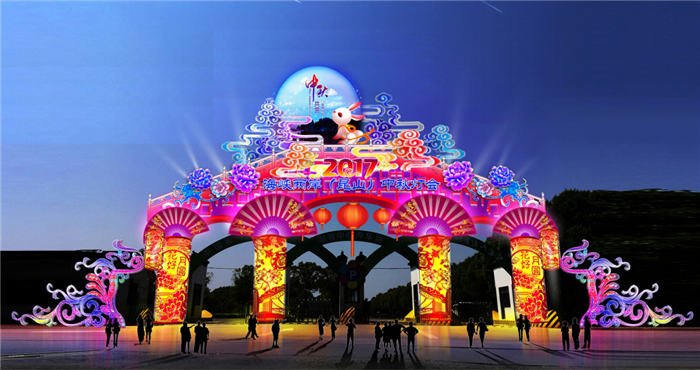 灯会探营|在8月的末尾，翘首期待昆山中秋灯会